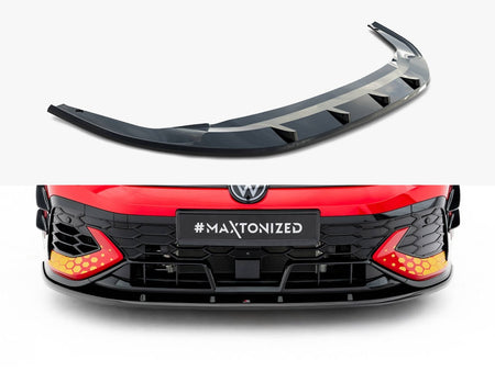 Front Splitter V.2 Volkswagen Golf GTI Clubsport Mk8 Facelift