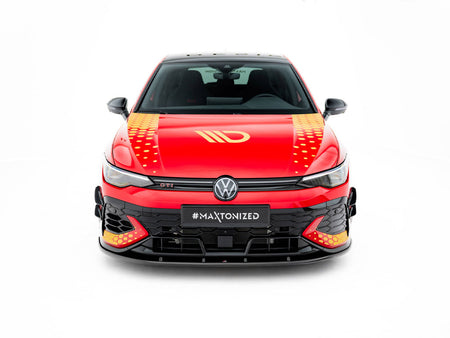 Front Splitter V.2 Volkswagen Golf GTI Clubsport Mk8 Facelift