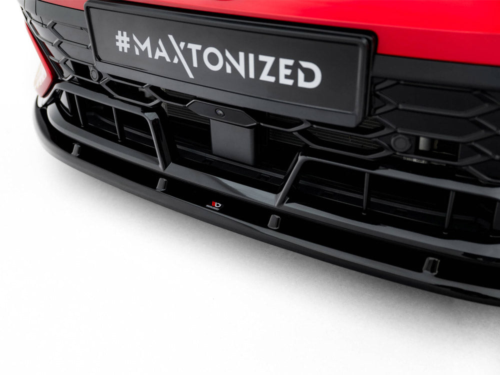 Maxton Design Front Splitter V.2 Volkswagen Golf GTI Clubsport Mk8 Facelift - VW-GO-8F-GTI-CS-FD2G - Image 4