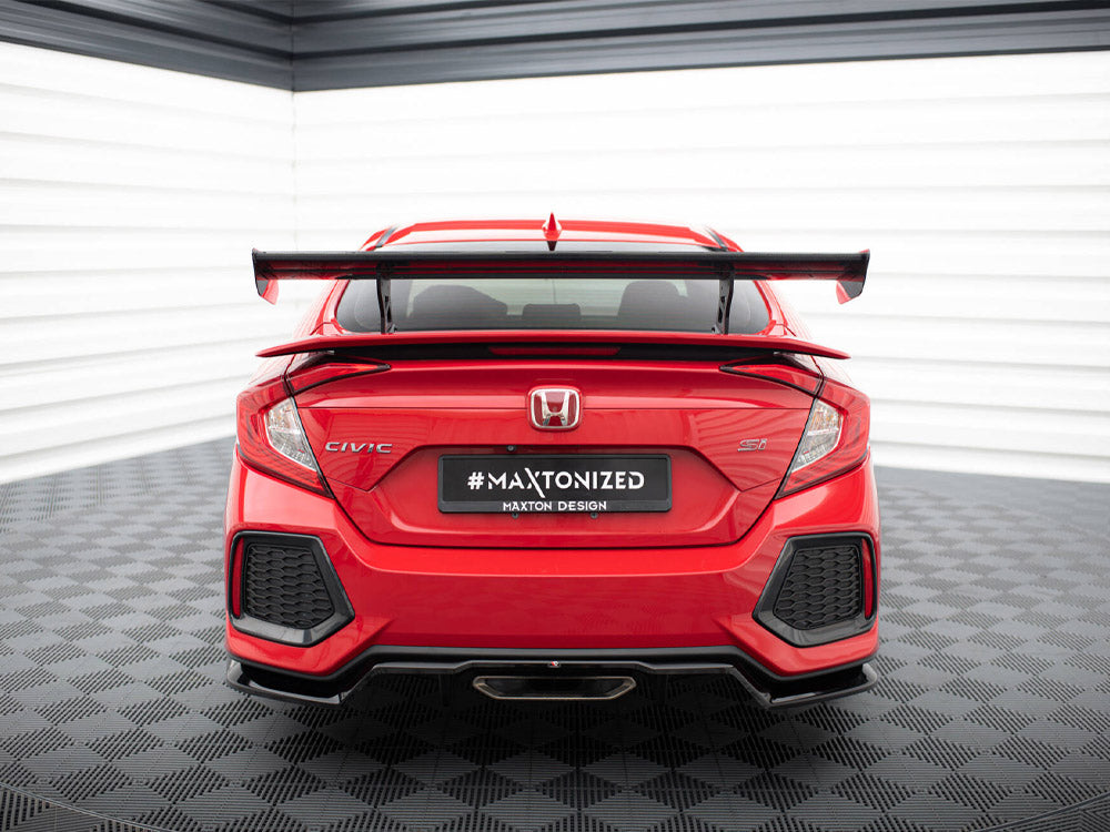 Maxton Design Carbon Spoiler With Internal Brackets Uprights Honda Civic SI Mk10 - CF-HO-CI-10-SI-WING5-INT-245-P - Image 3