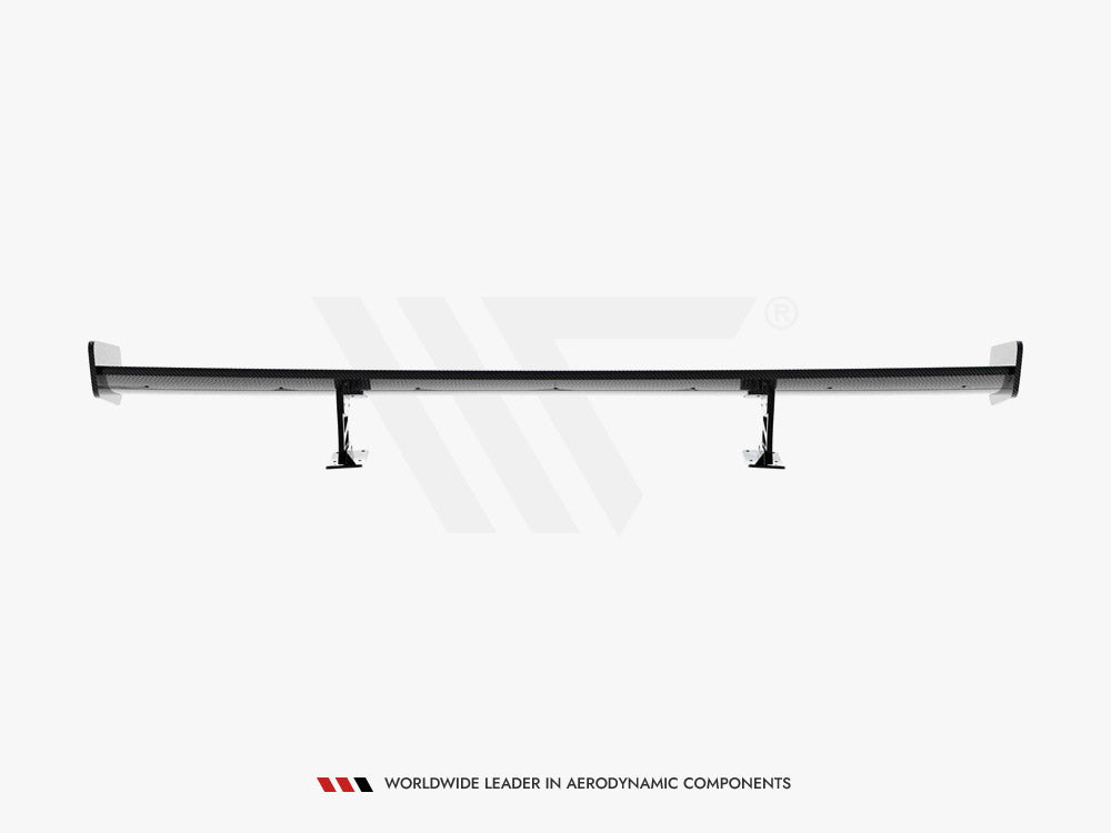 Carbon Spoiler With Internal Brackets Uprights Honda Civic SI Mk10