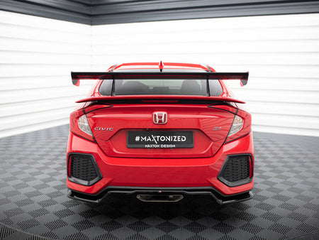 Carbon Spoiler With Upper Swan Mounting Honda Civic SI Mk10