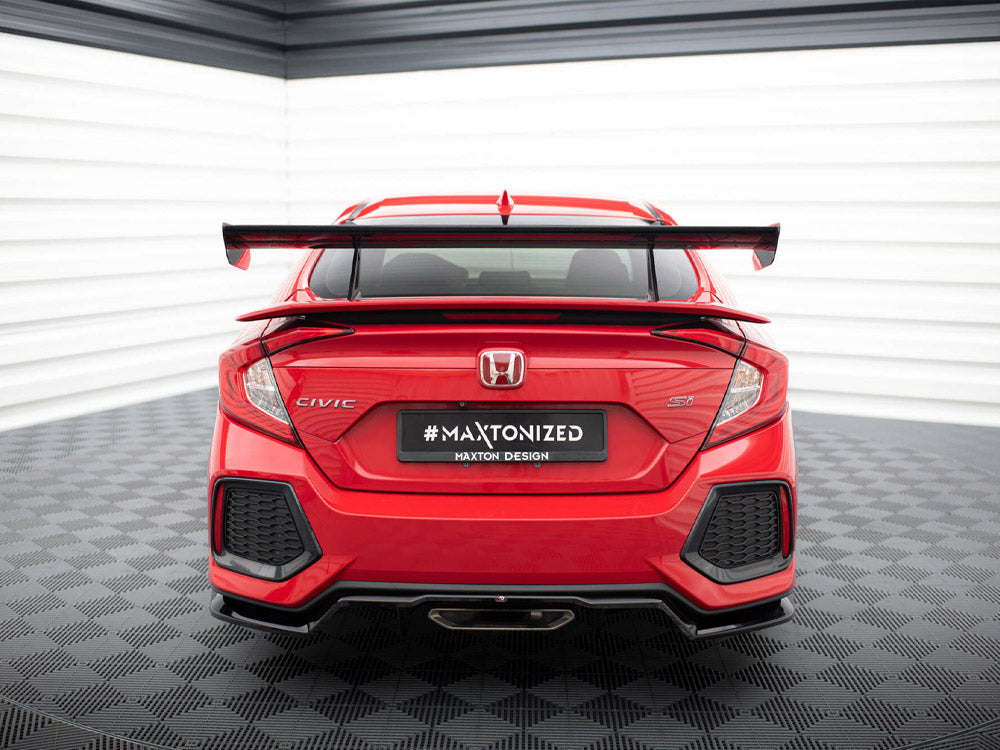 Maxton Design Carbon Spoiler With Upper Swan Mounting Honda Civic SI Mk10 - CF-HO-CI-10-SI-WING5-UPP-245-P - Image 3