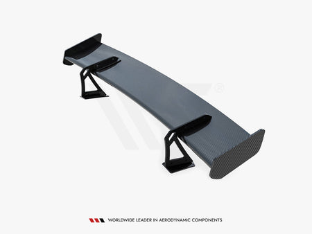 Maxton Design Carbon Spoiler With Upper Swan Mounting + LED Honda Civic SI Mk10 - CF-HO-CI-10-SI-WING5-UPP-245-P+LED - Image 10