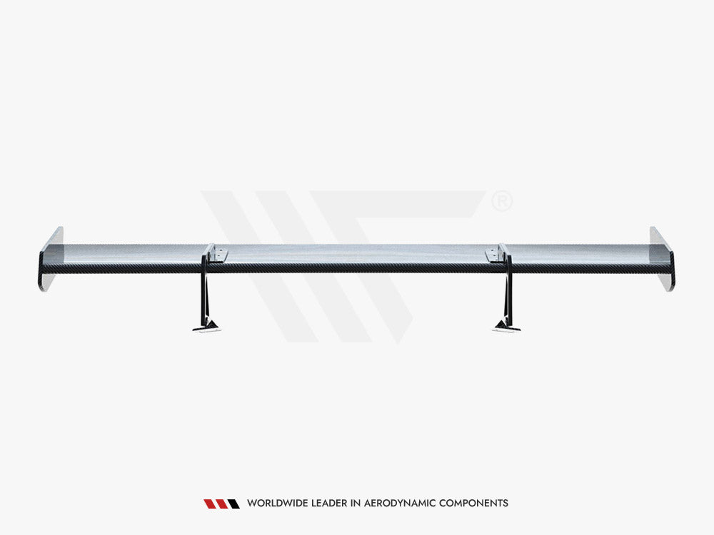 Maxton Design Carbon Spoiler With Upper Swan Mounting + LED Honda Civic SI Mk10 - CF-HO-CI-10-SI-WING5-UPP-245-P+LED - Image 13