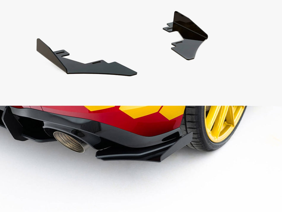 Maxton Design Rear Side Flaps Volkswagen Golf GTI Clubsport Mk8 Facelift - VWGO8GTICSCNC-RSF1G - Image 1