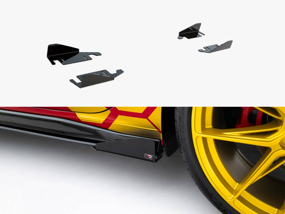 Maxton Design Side Flaps Volkswagen Golf GTI Clubsport Mk8 Facelift - VWGO8GTICNC-SRF1G - Image 1