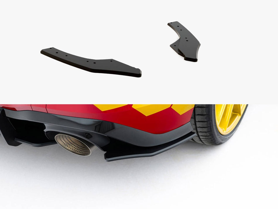 Maxton Design Street PRO Rear Side Splitters Volkswagen Golf GTI Clubsport Mk8 Facelift - VWGO8GTICSCNC-RSD1B - Image 1