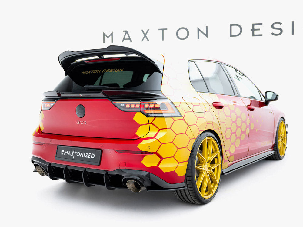 Maxton Design Street PRO Rear Side Splitters Volkswagen Golf GTI Clubsport Mk8 Facelift - VWGO8GTICSCNC-RSD1B - Image 2