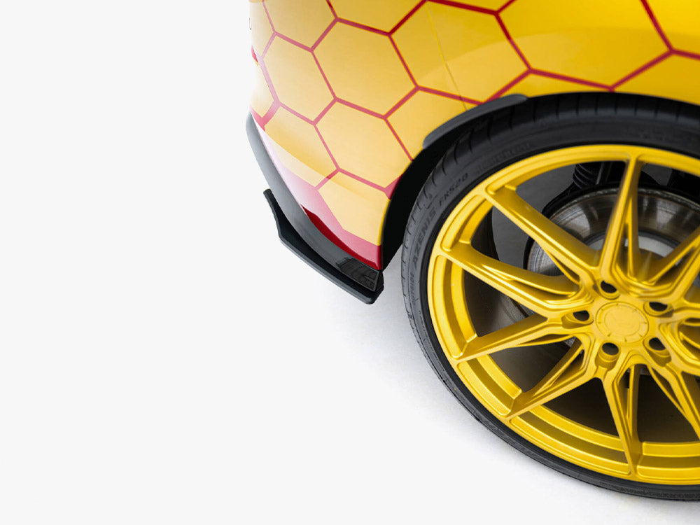 Maxton Design Street PRO Rear Side Splitters Volkswagen Golf GTI Clubsport Mk8 Facelift - VWGO8GTICSCNC-RSD1B - Image 4