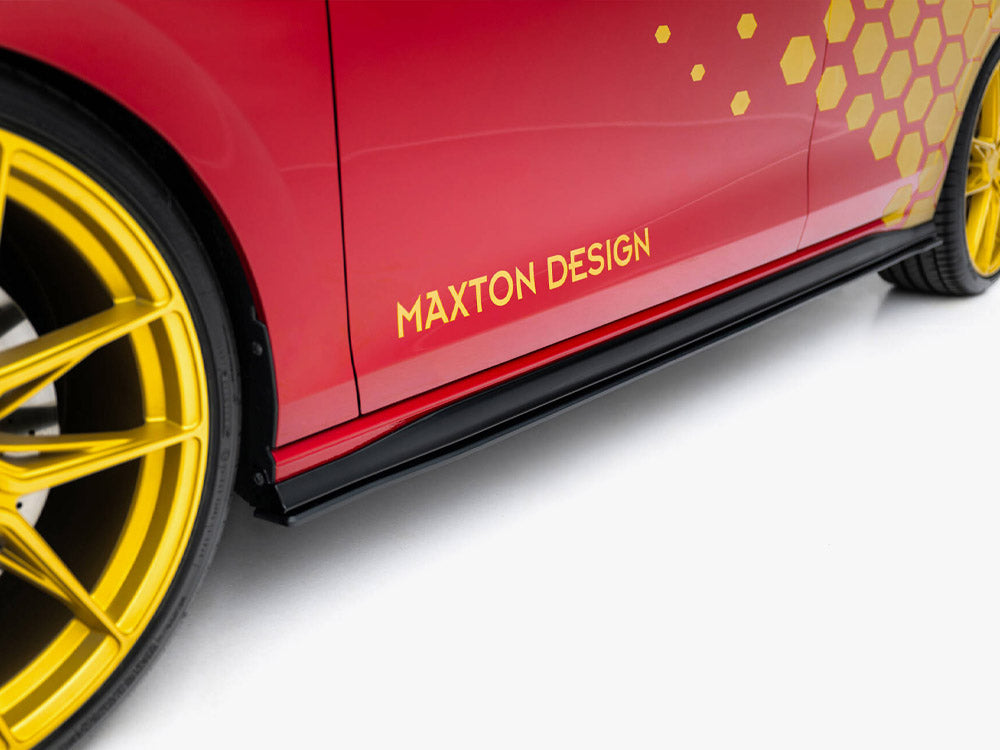 Maxton Design Street Pro Side Skirts Diffusers Volkswagen Golf GTI Clubsport Mk8 Facelift - VWGO8GTICNC-SD1B - Image 4