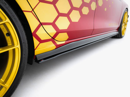 Maxton Design Street Pro Side Skirts Diffusers Volkswagen Golf GTI Clubsport Mk8 Facelift - VWGO8GTICNC-SD1B - Image 5