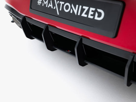 Maxton Design Street PRO Rear Diffuser V.2 Volkswagen Golf GTI Clubsport Mk8 Facelift - VWGO8FGTICSCNC-RS2B - Image 4