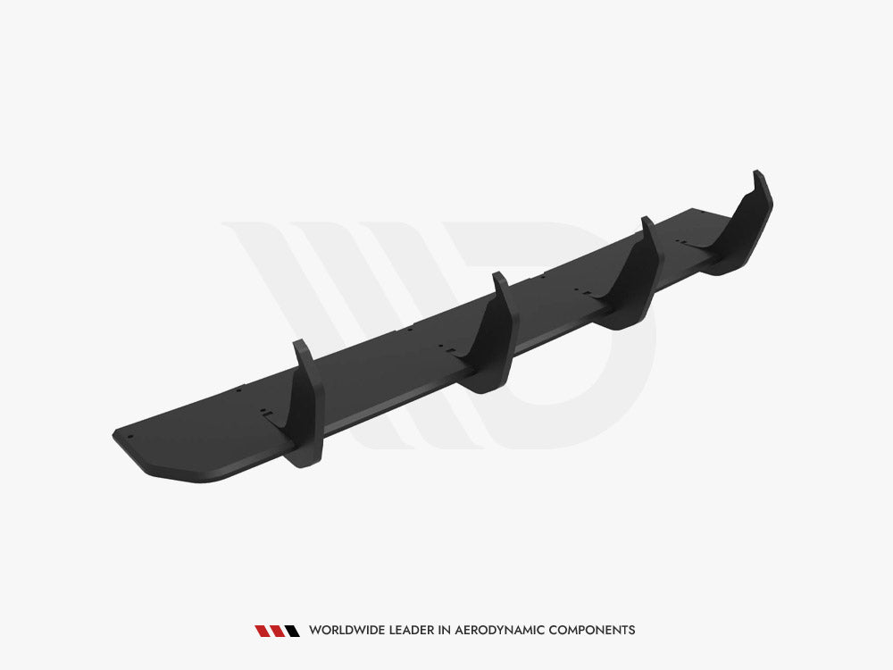 Maxton Design Street PRO Rear Diffuser V.2 Volkswagen Golf GTI Clubsport Mk8 Facelift - VWGO8FGTICSCNC-RS2B - Image 5