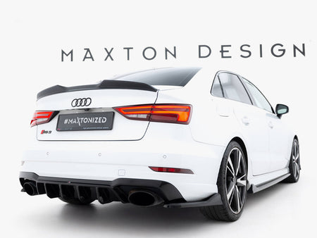 Maxton Design Rear Side Splitters V.5 Audi RS3 Sedan 8V Facelift - AU-RS3-8VF-S-RSD5G - Image 2