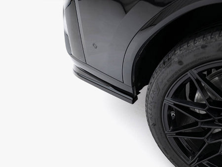 Maxton Design Rear Splitter (Vertical Bars) V.2 BMW X4 M-Pack G02 Facelift - BM-X4-02F-MPACK-RD2G+RD3G - Image 5