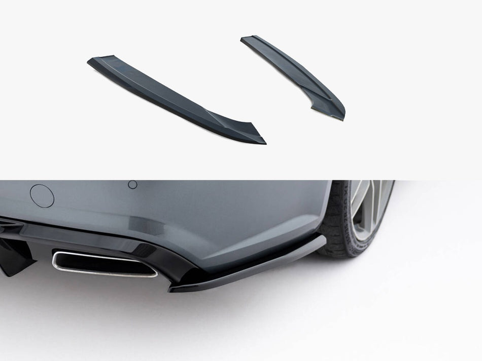 Maxton Design Rear Side Splitters V.3 Audi S6 / A6 S-Line / A6 C7 Facelift - AU-A6-C7F-SLINE-RSD1G - Image 1