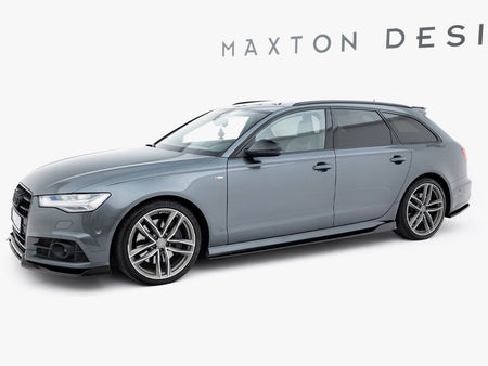 Side Skirts Diffusers V.2 Audi A6 / A6 C7 S-Line / S6 C7 Facelift