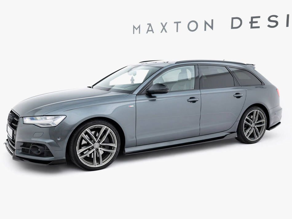 Maxton Design Side Skirts Diffusers V.2 Audi A6 / A6 C7 S-Line / S6 C7 Facelift - AU-A6-C7F-SLINE-SD2G - Image 2