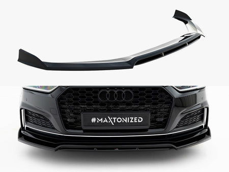 Maxton Design Front Splitter Audi S5 / A5 S-Line Coupe / Sportback F5 - AU-S5-2-FD1G+FD1RG - Image 1