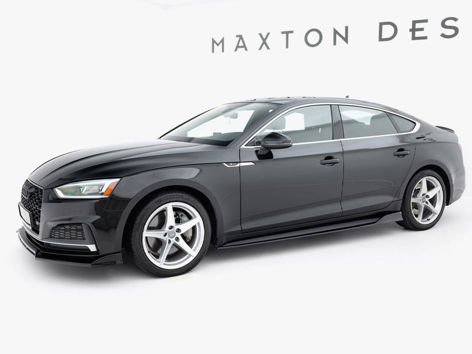 Maxton Design Side Skirts Diffusers Audi S5 / A5 S-Line Sportback F5 - AU-S5-2-SB-SD1G - Image 2