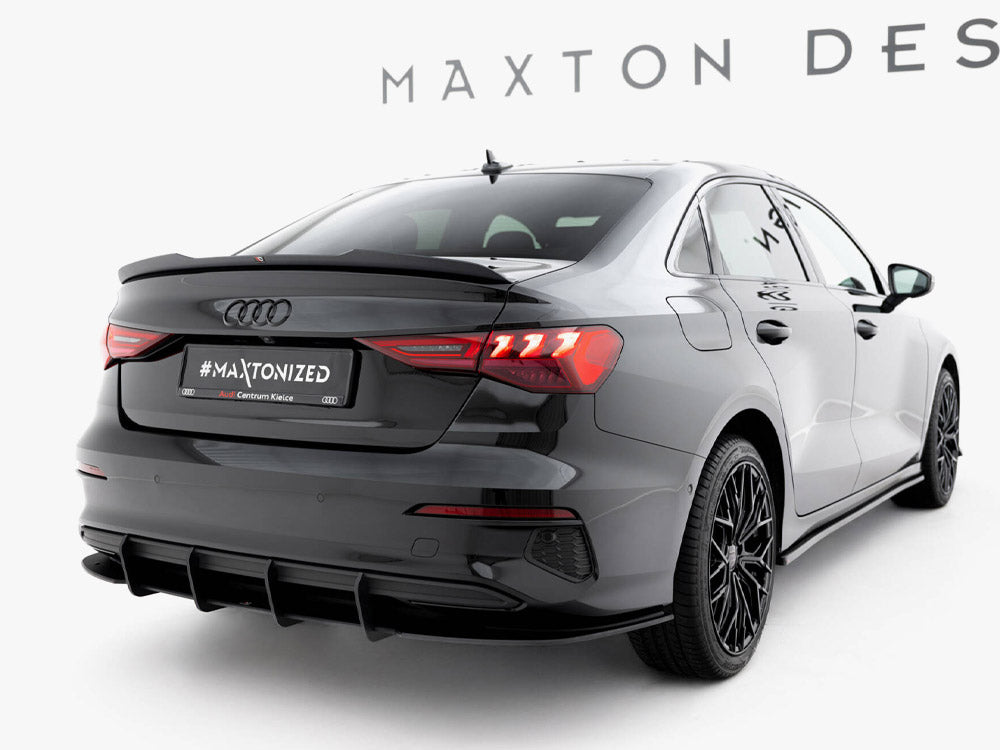 Maxton Design Street PRO Rear Diffuser Audi A3 Sedan 8Y - AUA38YSCNC-RS1B - Image 2