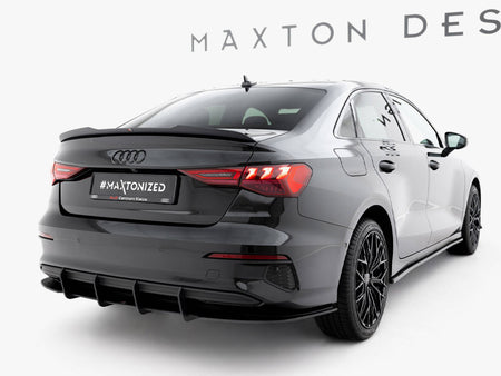 Maxton Design Street PRO Rear Diffuser Audi A3 Sedan 8Y - AUA38YSCNC-RS1B - Image 2