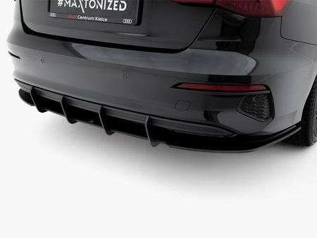 Maxton Design Street PRO Rear Diffuser Audi A3 Sedan 8Y - AUA38YSCNC-RS1B - Image 3