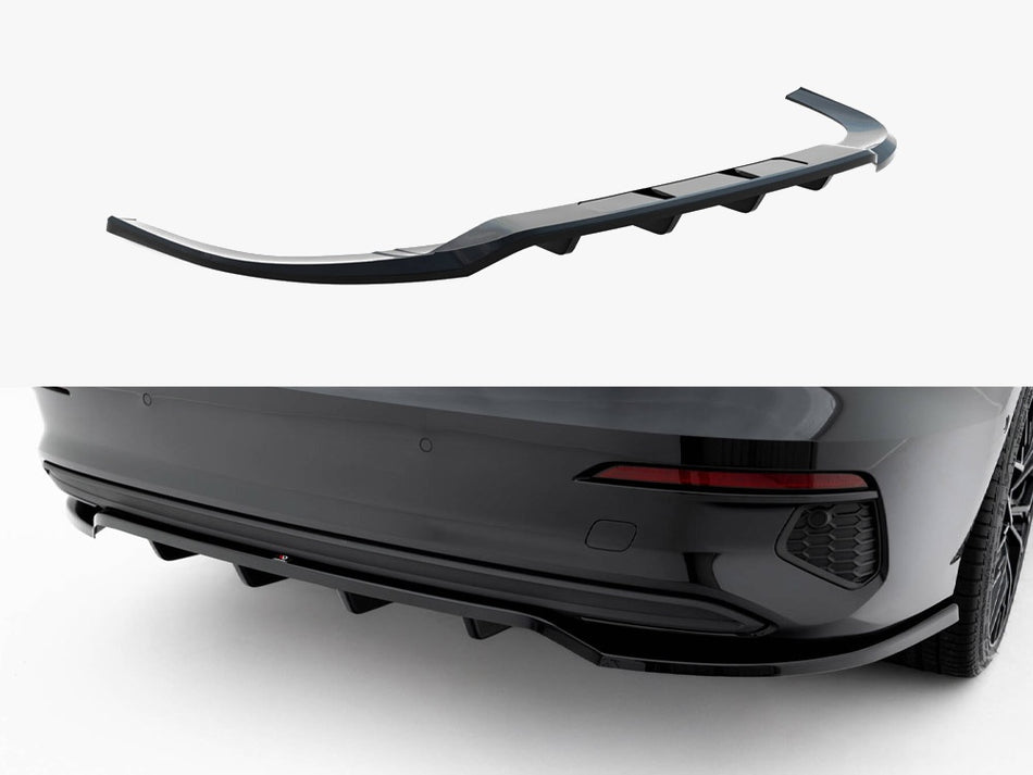 Rear Splitter (Vertical Bars) Audi A3 Sedan 8Y