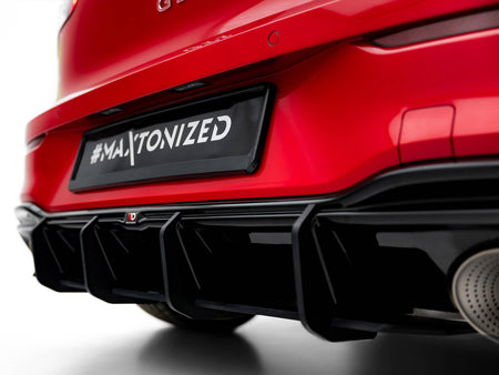 Maxton Design Street PRO Rear Diffuser V.1 Volkswagen Golf GTI Clubsport Mk8 Facelift - VWGO8FGTICSCNC-RS1B - Image 5