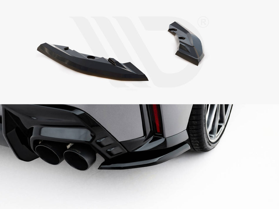 MAXTON DESIGN Rear Side Splitters V.1 BMW M135i F70