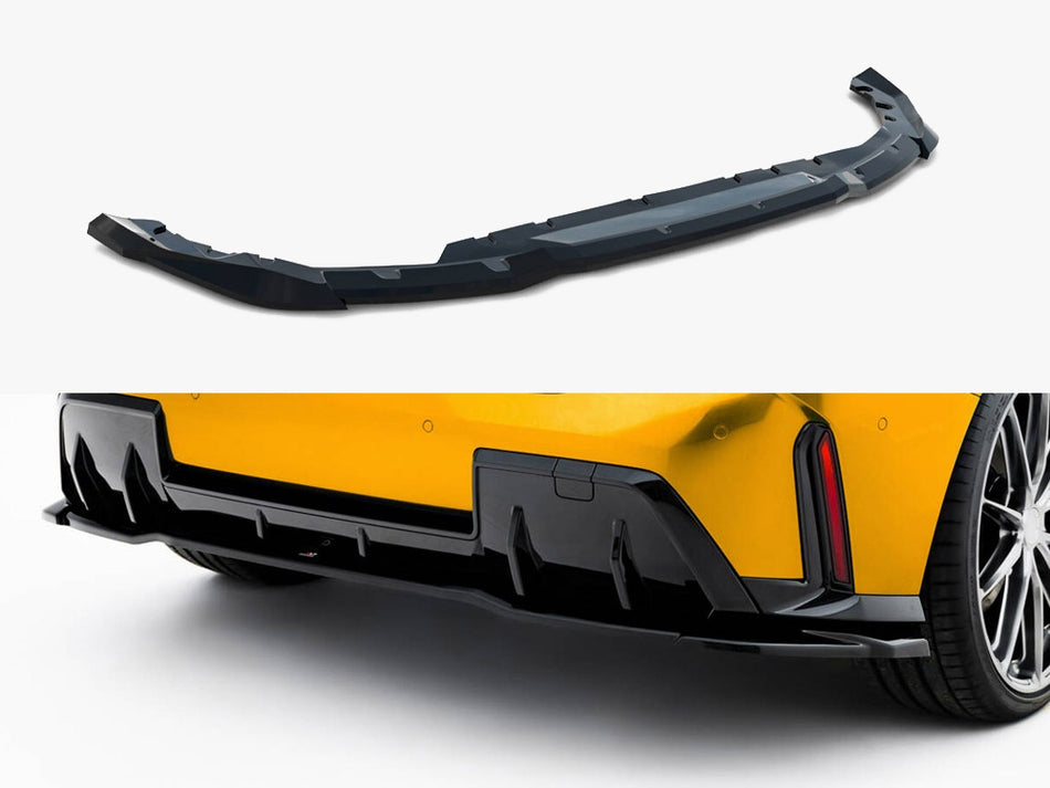 Maxton Design Rear Splitter BMW 1 M-Pack F70 - BM-1-70-MPACK-RD1G - Image 1