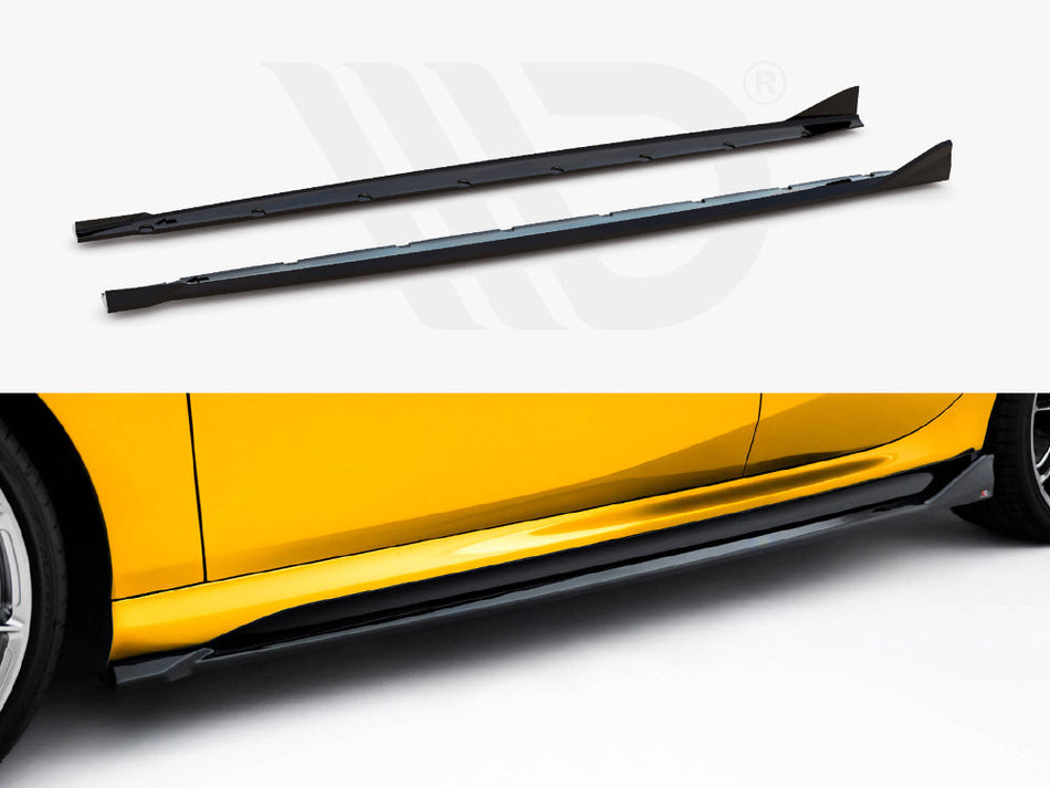 MAXTON DESIGN Side Skirts Diffusers V.2 BMW 1 M-Pack F70