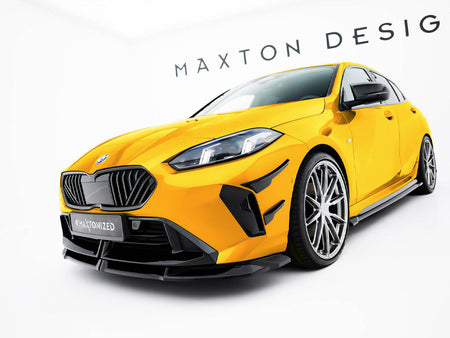 Maxton Design Front Splitter V.3 BMW 1 M-Pack F70 - BM-1-70-M-FD3G - Image 2