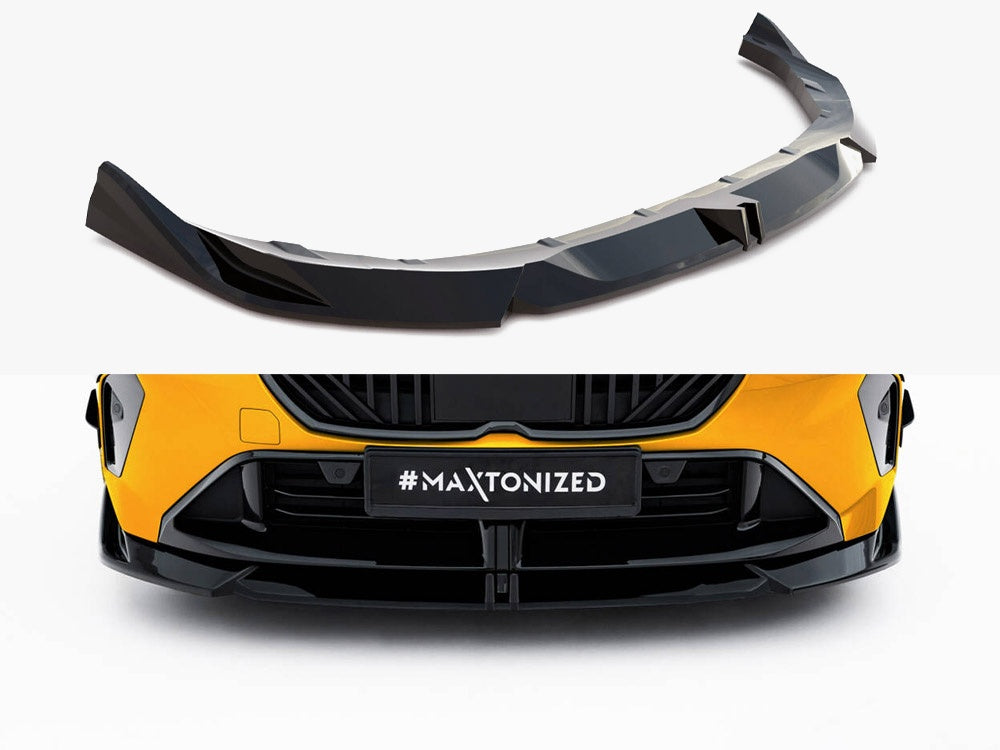 Maxton Design Front Splitter V.2 BMW 1 M-Pack F70 - BM-1-70-M-FD2G - Image 1