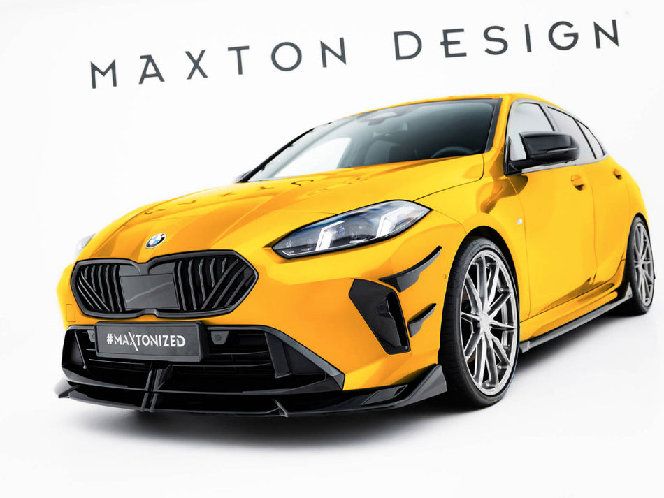 Maxton Design Front Splitter V.2 BMW 1 M-Pack F70 - BM-1-70-M-FD2G - Image 2
