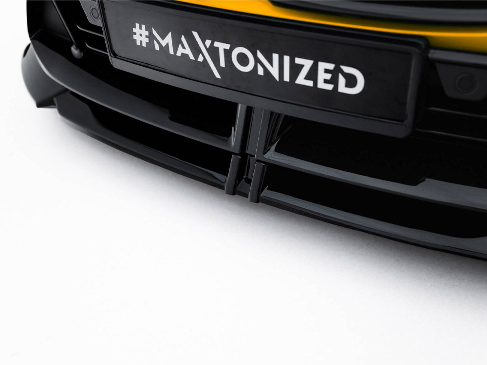 Maxton Design Front Splitter V.2 BMW 1 M-Pack F70 - BM-1-70-M-FD2G - Image 4