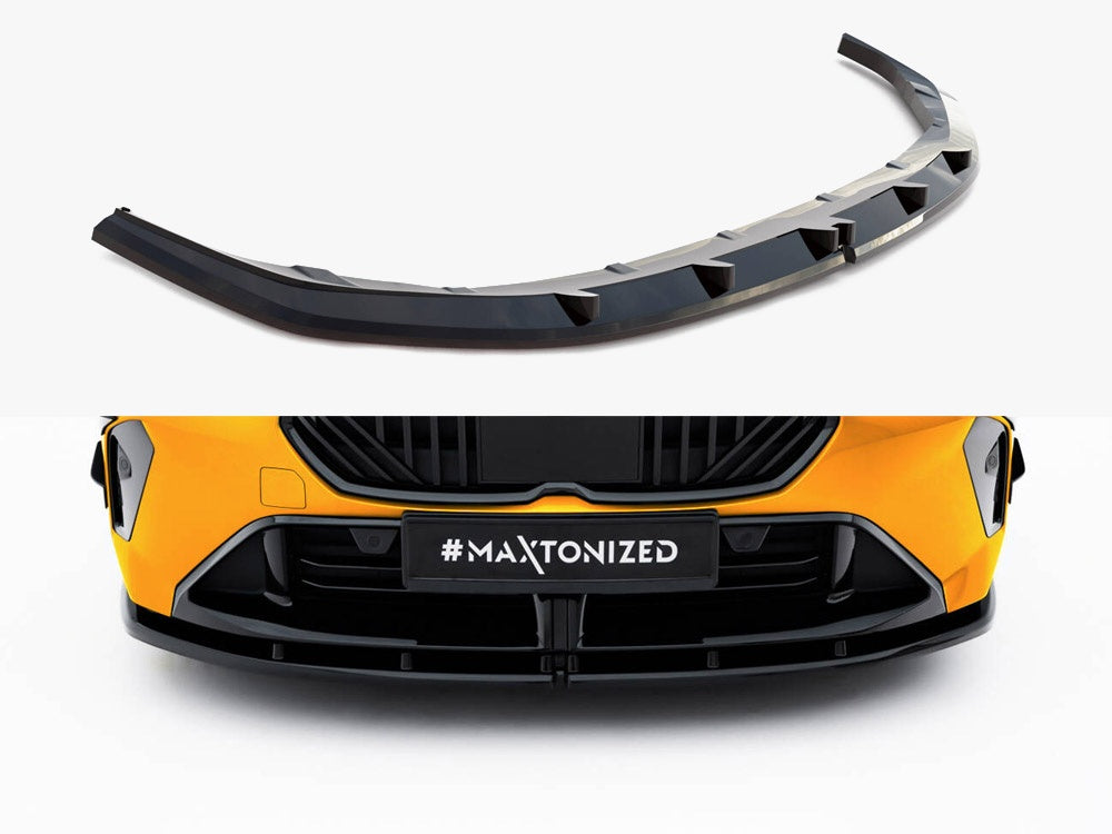 Maxton Design Front Splitter V.1 BMW 1 M-Pack F70 - BM-1-70-M-FD1G - Image 1