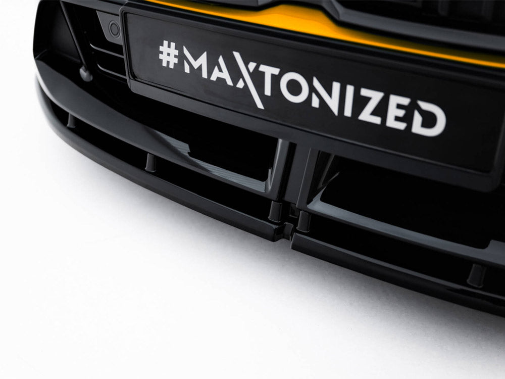 Maxton Design Front Splitter V.1 BMW 1 M-Pack F70 - BM-1-70-M-FD1G - Image 4