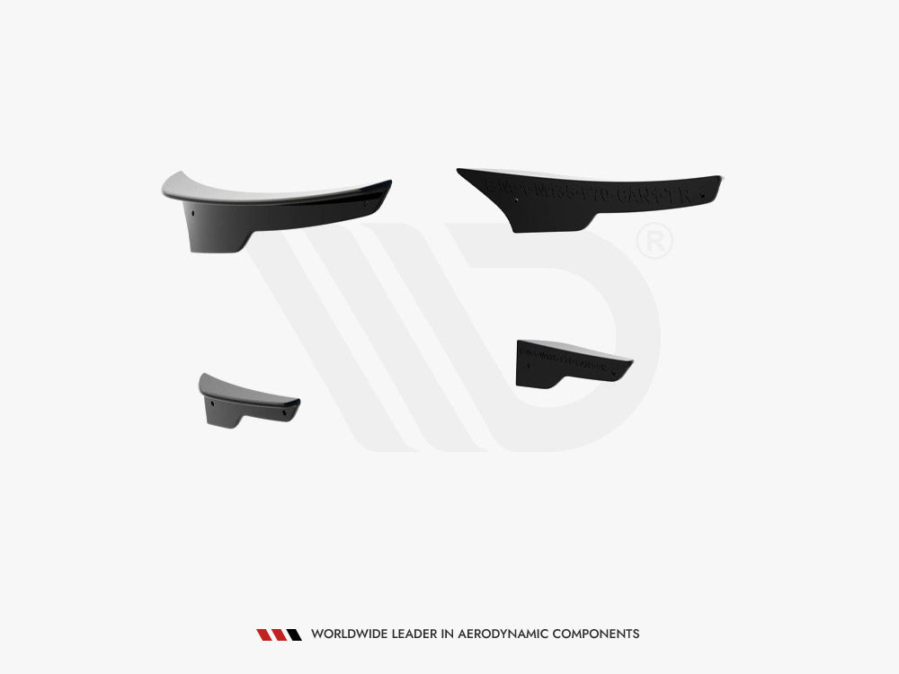 Maxton Design Front Bumper Wings (Canards) BMW 1 M-Pack F70 - BM-1-M135-F70-CAN1 - Image 5