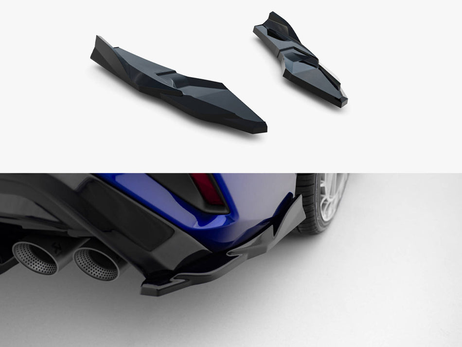 MAXTON DESIGN Rear Side Splitters V.4 Audi S3 Sedan 8Y Facelift