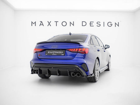 Maxton Design Rear Side Splitters V.4 Audi S3 Sedan 8Y Facelift - AU-S3-8YF-S-RSD4G - Image 2