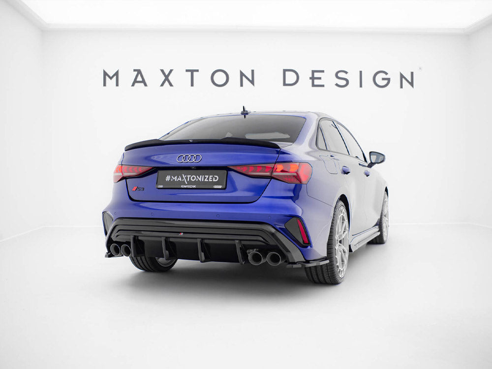 Maxton Design Rear Side Splitters V.3 Audi S3 Sedan 8Y Facelift - AU-S3-8YF-S-RSD3G - Image 2