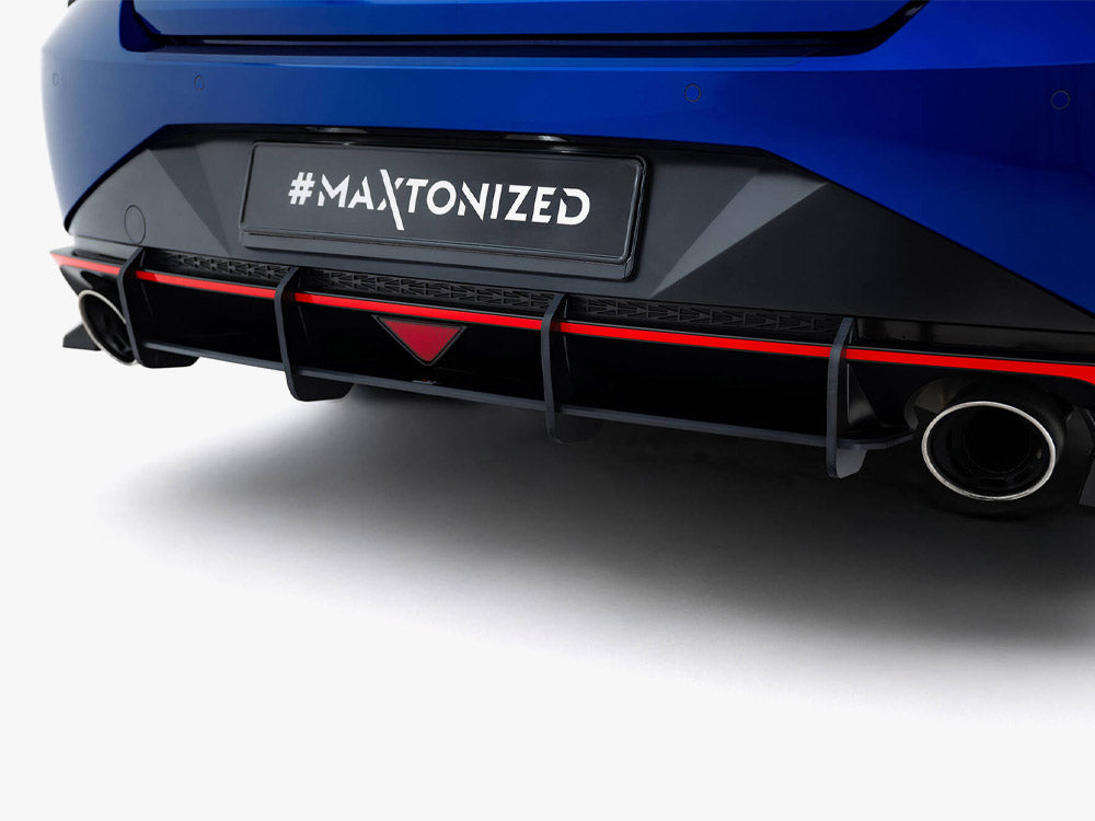 Maxton Design Street PRO Rear Diffuser Hyundai Elantra N Mk7 - HYEL7NCNC-RS1B - Image 3