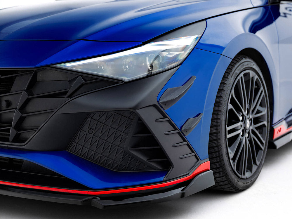 Maxton Design Front Bumper Wings (Canards) Hyundai Elantra N Mk7 - HY-EL-7-N-CAN1 - Image 4