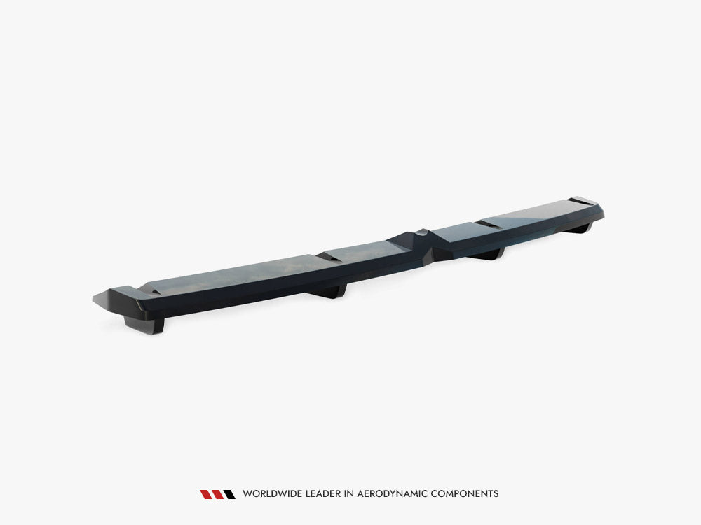 Maxton Design Central  Rear Splitter (Vertical Bars) Hyundai Elantra N Mk7 - HY-EL-7-N-RD1G+RD2G - Image 5