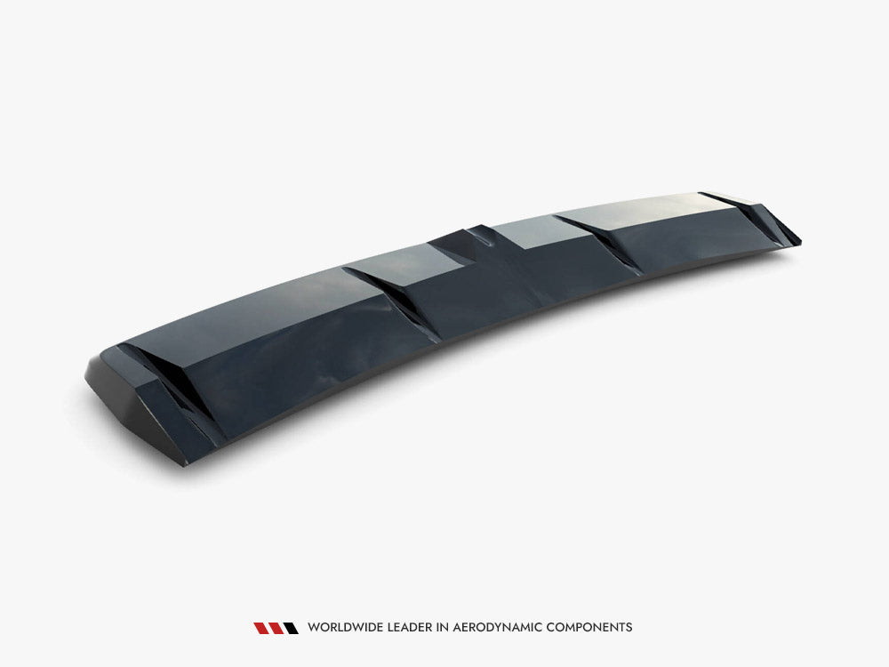 Maxton Design Central  Rear Splitter (Vertical Bars) Hyundai Elantra N Mk7 - HY-EL-7-N-RD1G+RD2G - Image 6