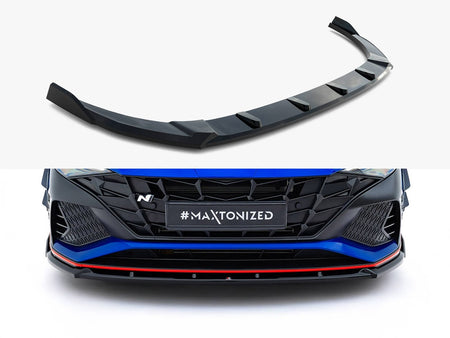 Maxton Design Front Splitter V.2 Hyundai Elantra N Mk7 - HY-EL-7-N-FD2G - Image 1