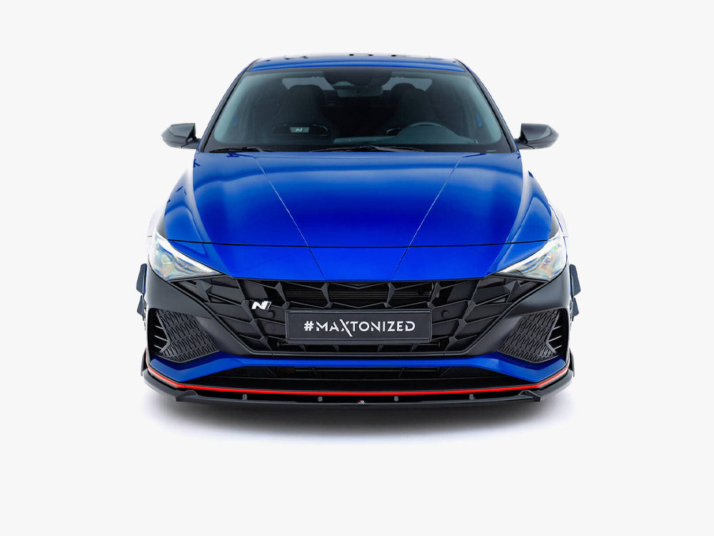 Maxton Design Front Splitter V.2 Hyundai Elantra N Mk7 - HY-EL-7-N-FD2G - Image 3