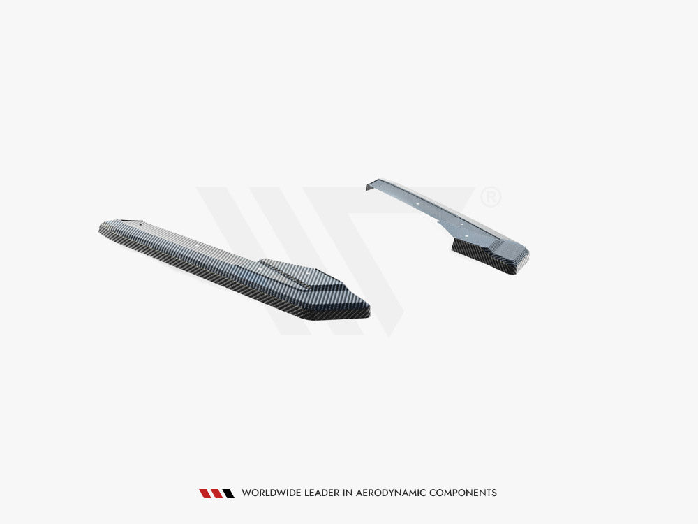 Maxton Design Prepreg Carbon Fiber Rear Side Splitters Audi RS6 C8 - CF-AU-RS6-C8-RSD1-245-P - Image 7